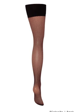 Bluebella - Fishnet Strapsstrümpfe - Schwarz