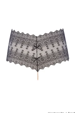 Bracli - Geneva Panty Perlenstring - Schwarz