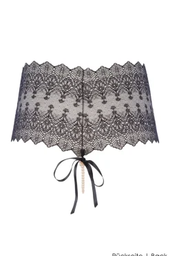 Bracli - Geneva Panty Perlenstring - Schwarz