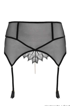 Bracli - Kyoto Strumpfhalter Perlenstring - Schwarz