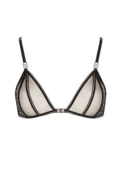 Bracli - Manhattan Crossed Bra Triangel BH - Schwarz