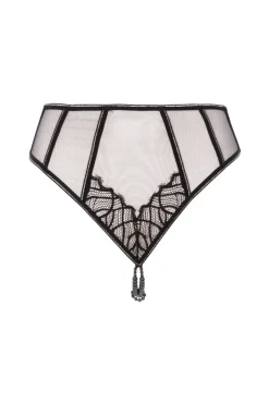 Bracli - Manhattan Taillenslip / Perlenstring - Schwarz
