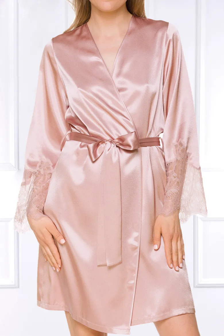 Coemi - Federica Satin Kimono - Puder