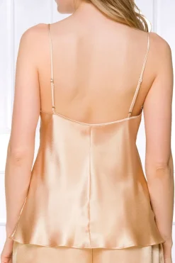 Coemi - Saia Satin Pyjama - Aprikose