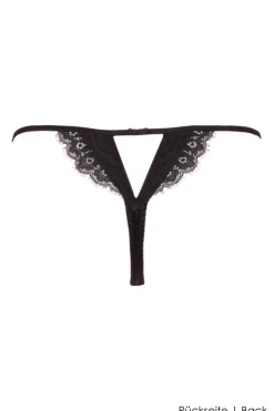 Cotton Club Seide - String - Sublime - Schwarz