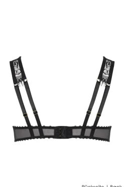 Maison Close - Accroche Coeur BH Ouvert - Schwarz