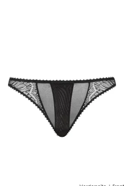 Maison Close - Accroche Coeur String Ouvert - Schwarz