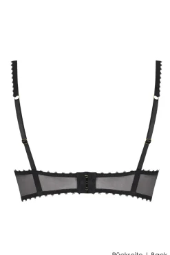 Maison Close - Accroche Coeur Spitzen BH - Schwarz