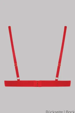 Maison Close - Accroche Coeur Triangel BH - Rot