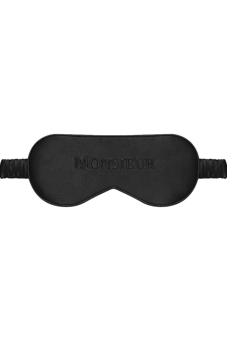 Maison Close - Augenmaske Monsieur - Schwarze Seide