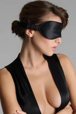 Maison Close - Augenmaske Monsieur - Schwarze Seide