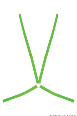 Maison Close - Corps a Corps Harness - Grün/Gold