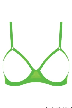 Maison Close - Corps a Corps Neon Ouvert BH - Grün/Gold