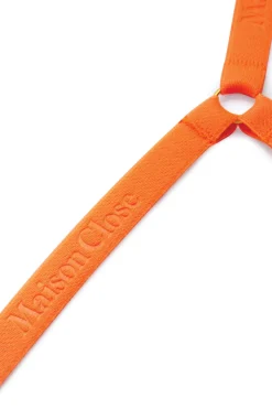 Maison Close - Corps a Corps Neon Ouvert BH - Orange/Gold