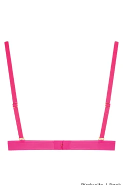 Maison Close - Corps a Corps Neon Triangel BH - Pink/Gold