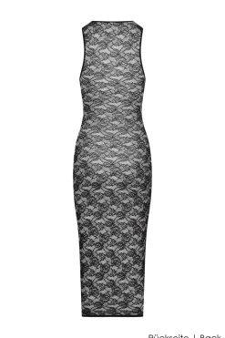 Maison Close - Flashback Midi Dress - Schwarz