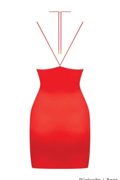 Maison Close - French Kiss Mini Dress - Rot