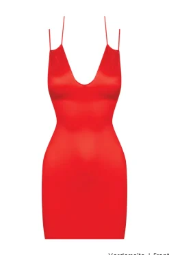 Maison Close - French Kiss Mini Dress - Rot