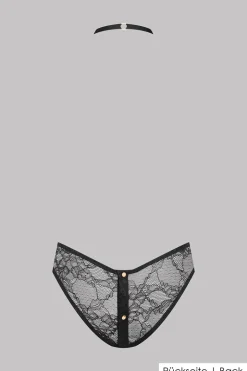 Maison Close - Jeux Magnetiques Ouvert Harness Slip - Schwarz
