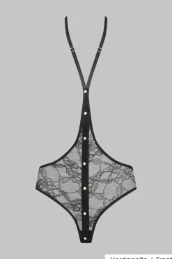 Maison Close - Jeux Magnetiques Ouvert Harness Slip - Schwarz