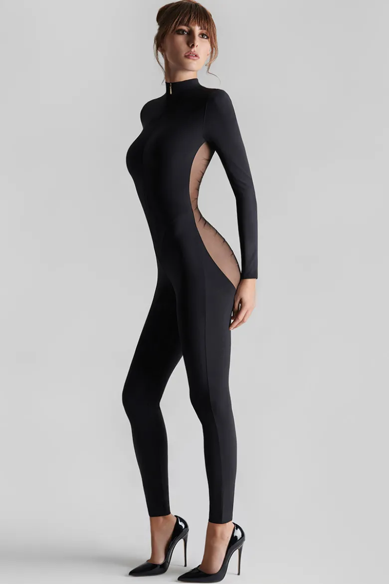 Maison Close - Nuit Fauve Catsuit - Schwarz