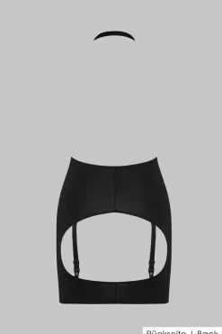 Maison Close - Pure Tentation Bodysuit mit Harness - Schwarz