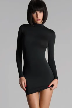 Maison Close - Pure Tentation Langarm Kleid - Schwarz