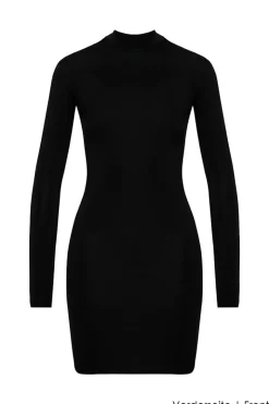 Maison Close - Pure Tentation Langarm Kleid - Schwarz