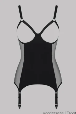 Maison Close - Pure Tentation Ouvert Torselett - Schwarz