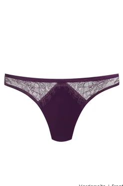 Maison Close - Villa Satine Slip Ouvert - Violett