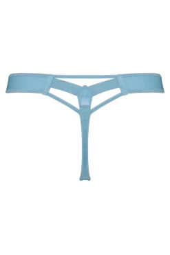 Marlies Dekkers - Gloria String - Airy Blue Gold Pinstripe