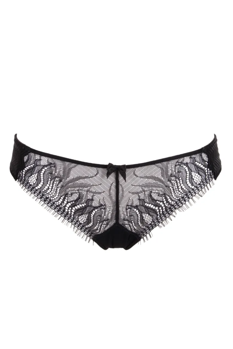 Ritratti Milano - Chevron Brazilian Slip - Schwarz
