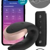 Satisfyer - Double Love Remote Paarvibrator - Schwarz