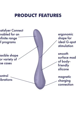 Satisfyer - G Spot Flex 5 Vibrator - Lila