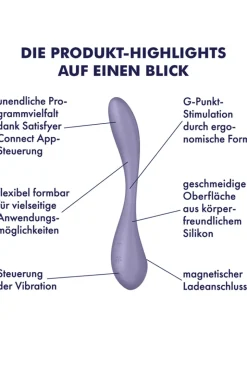 Satisfyer - G Spot Flex 5 Vibrator - Lila