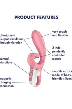 Satisfyer - Hug Me Rabbitvibrator - Rosa