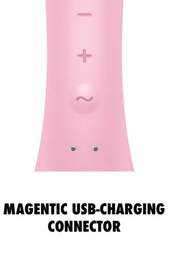 Satisfyer - Triple Oh Pink Rabbitvibrator - Rosa