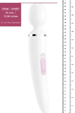Satisfyer - Wand(er) Woman XXL Massager - Weiss Chrome